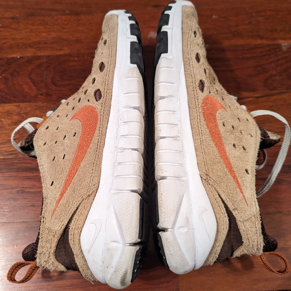 BRAND NEW Nike Free Run Trail DK Driftwood/Dark Russet Men's Size 11.0 - Picture 6 of 9